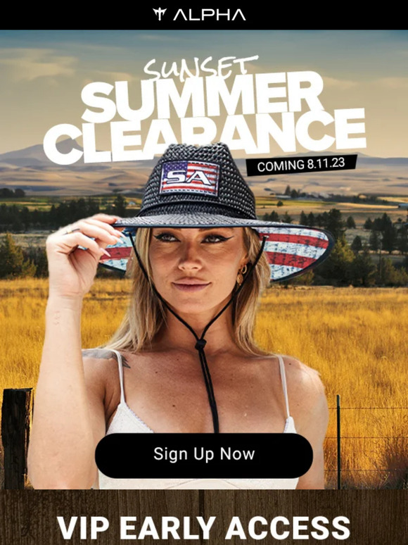 Summer Clearance in 3..2..1...☀️