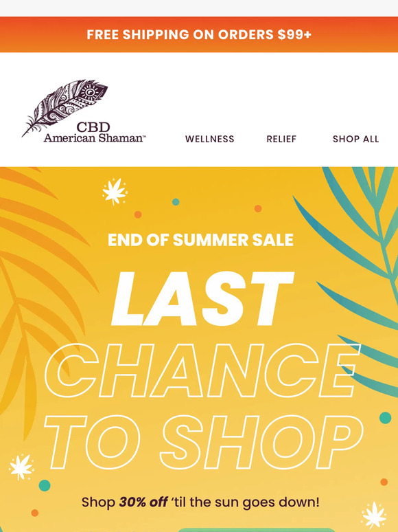 Final Hours to Shop 30% Off!