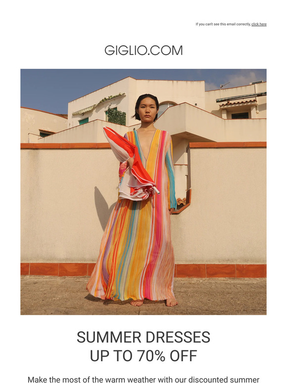 Up to 70% off summer dresses