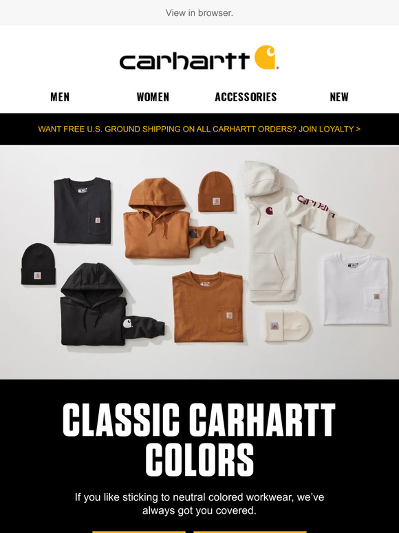 Carhartt: Classic colors with standout work ethic | Milled