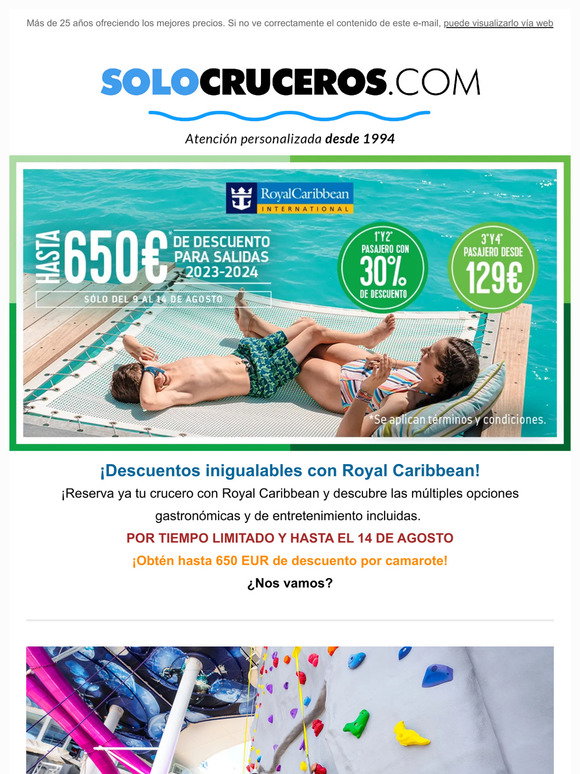 INCRE BLES CRUCEROS Y OFERTAS intelligence overview