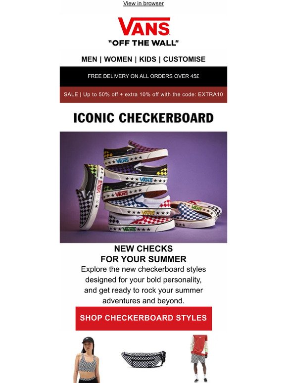 Create an all New Checkerboard Look​