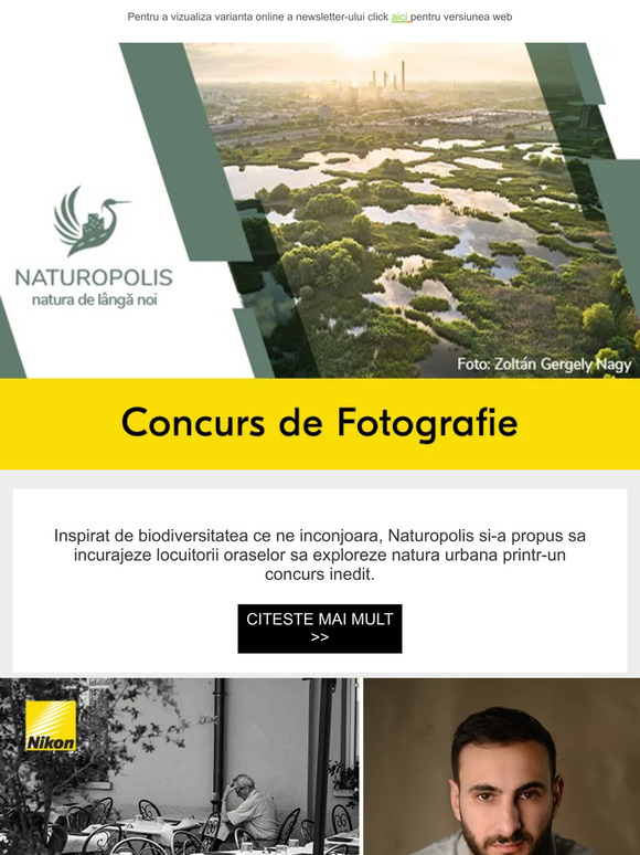 😍 Citeste ultimele articole! Participa la concursul Naturopolis 2023 si descopera interviul cu Cosmin Lautar!