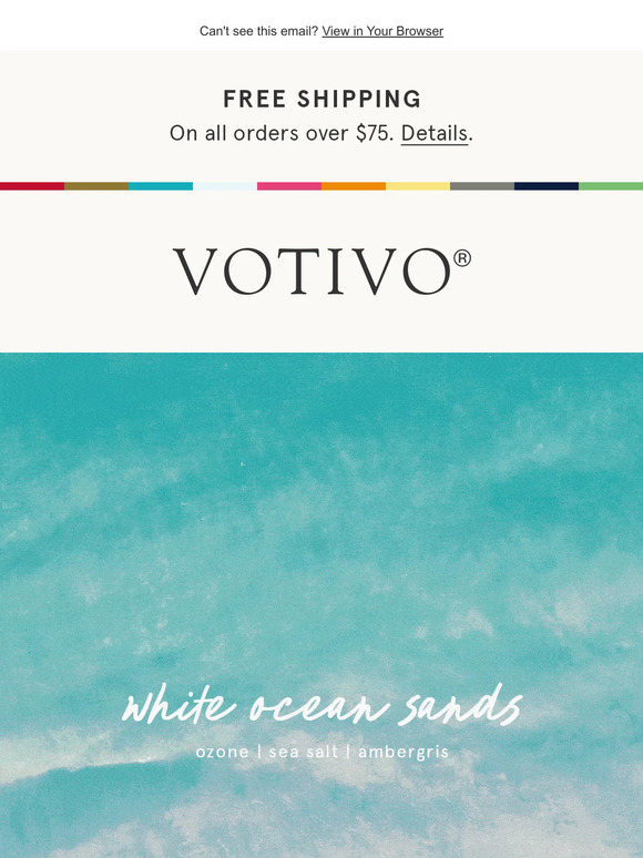Votivo The smell of the ocean... 🌊 Milled