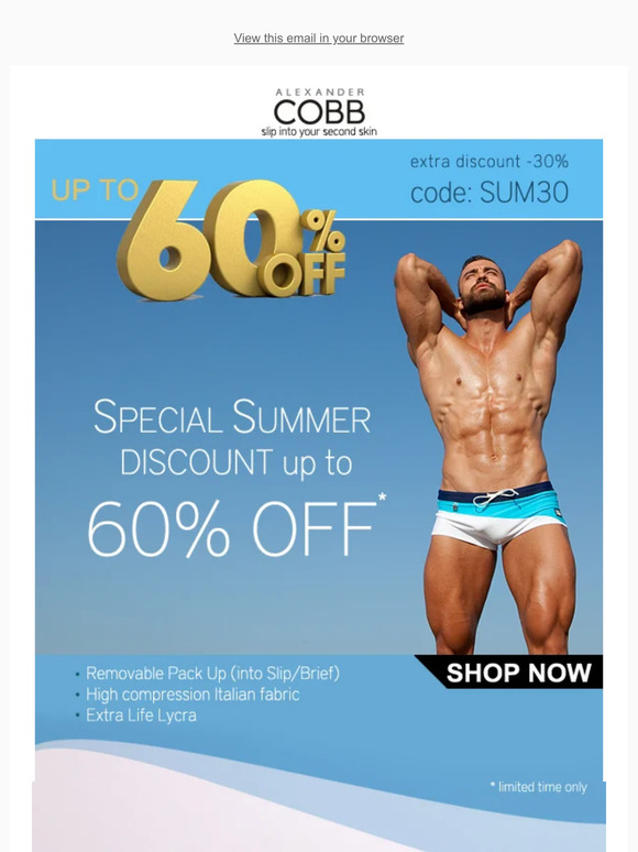 UP TO -60% 😱 B I G - SUMMER SALE + extra...