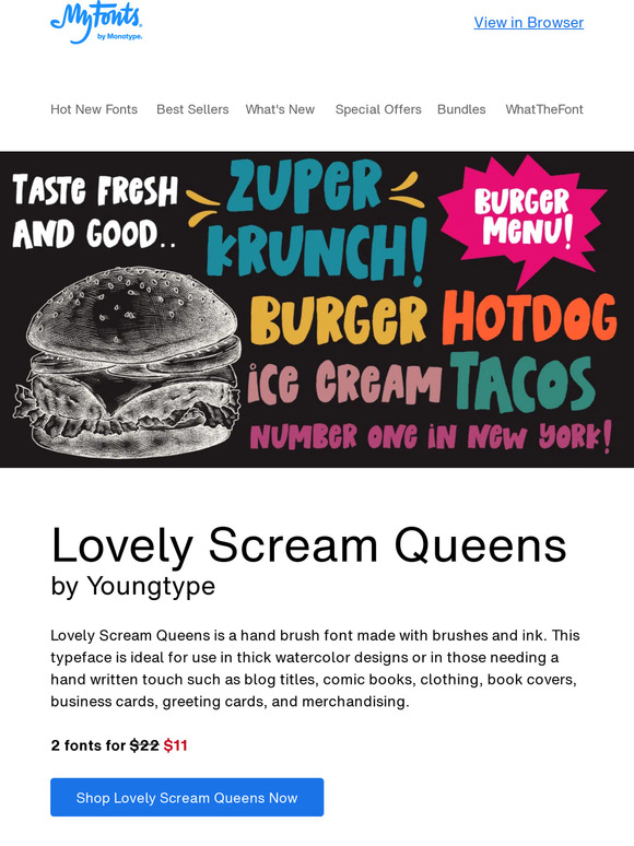Wednesday TOP Font Deals 🏆