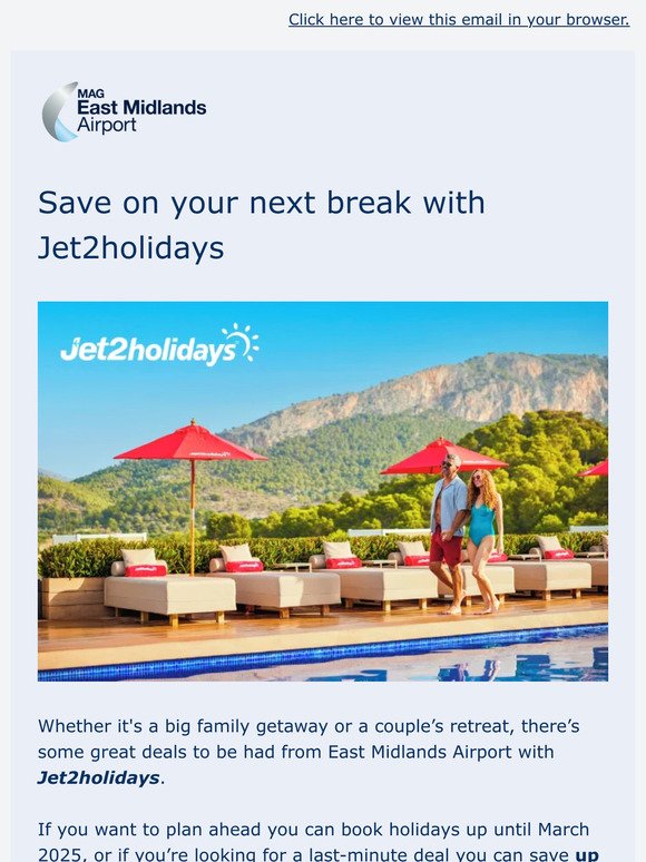 The choice is yours with Jet2holidays