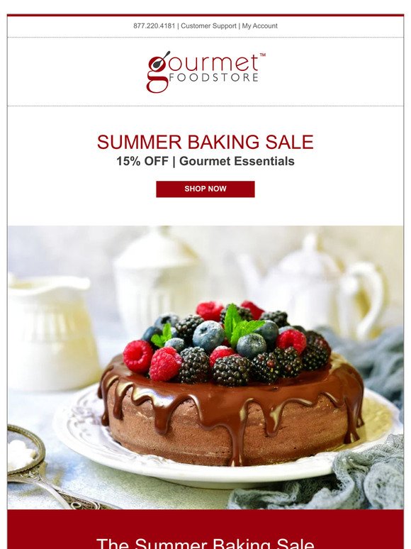 Hot summer Sale: Baking Ingredients!