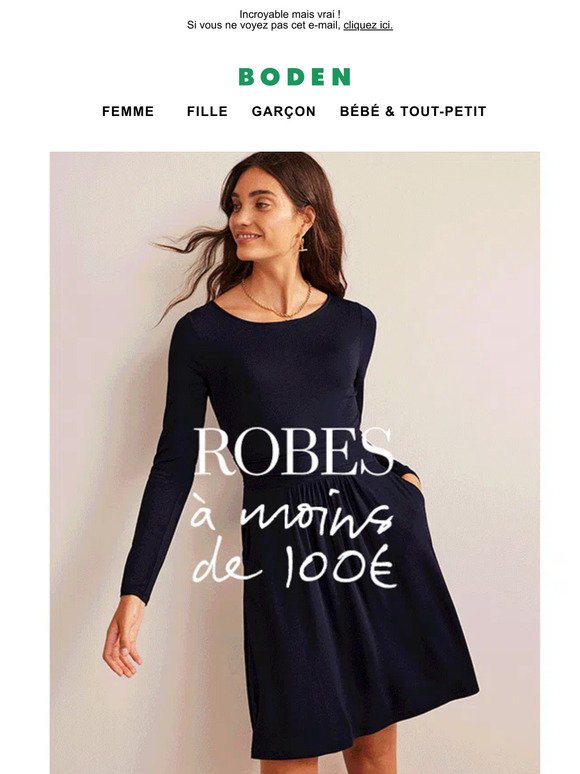 Les plus belles robes à moins de 100€