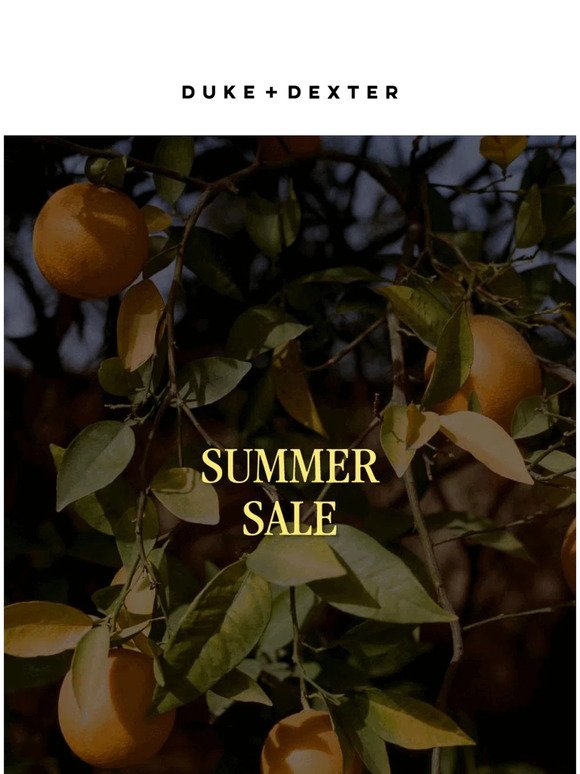 Our Summer Sale Is Now Live