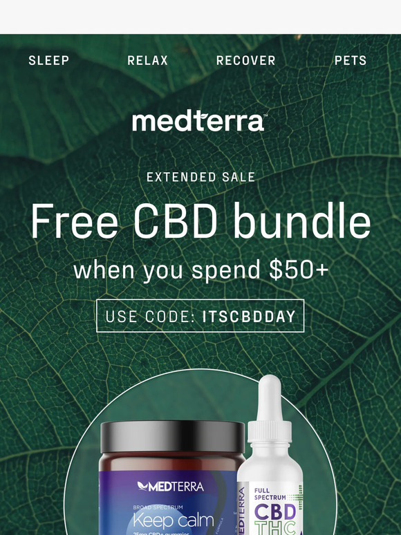 National CBD Day Sale EXTENDED! 🎉