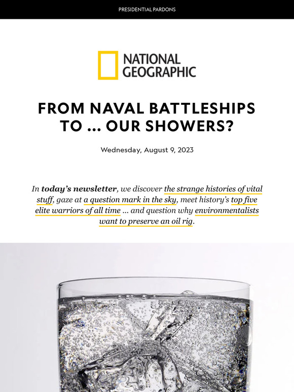 The crazy stuff we put on (and in) our bodies. Plus, a question mark in the sky?