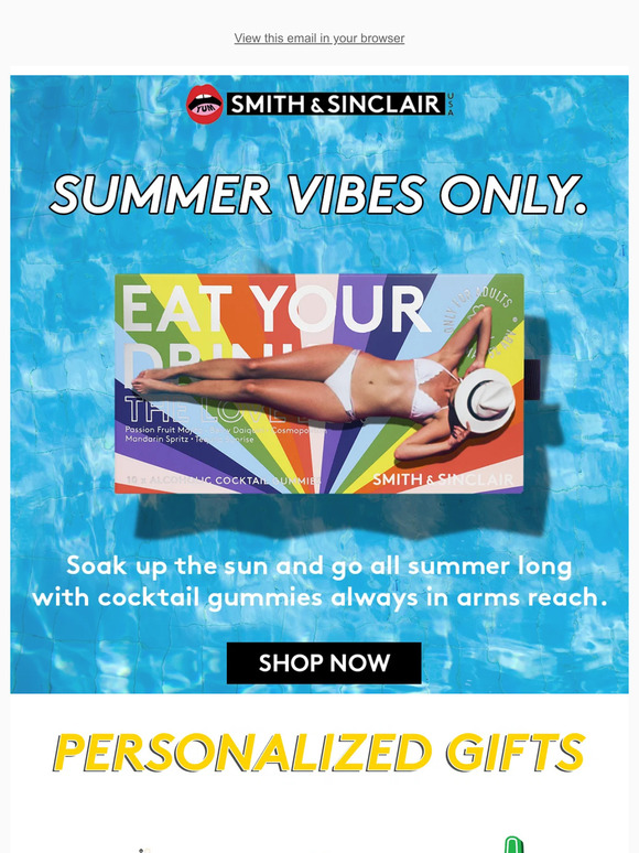 Boozy Summer Essentials 😎