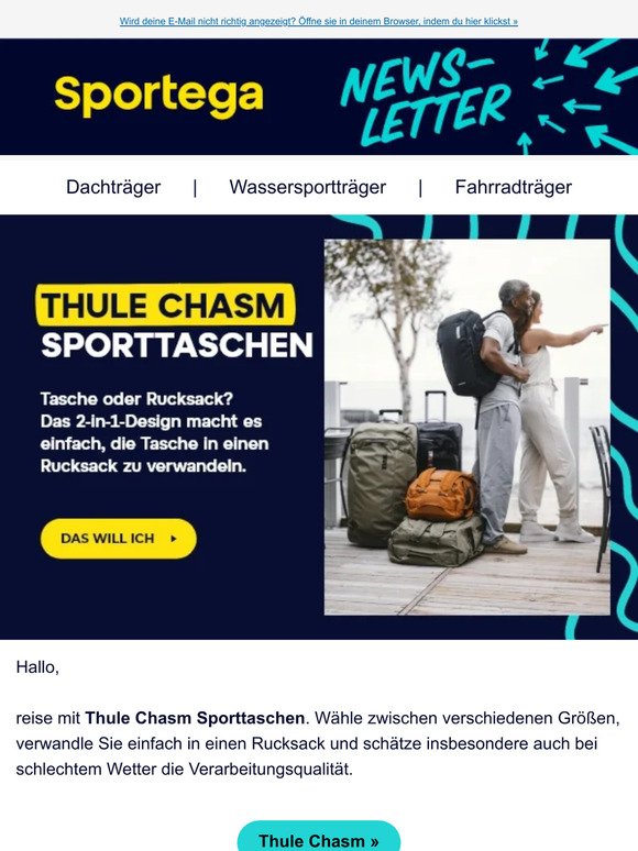 Thule Chasm Sporttaschen