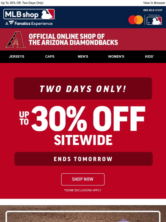 MLB Shop Coupons, Deals & Discount Codes 2023 