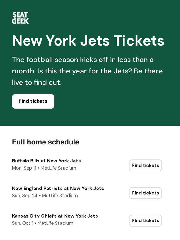 2023 New York Jets Preseason Schedule: Complete schedule, tickets