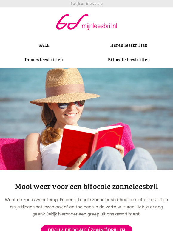 Mooi weer voor een bifocale zonneleesbril