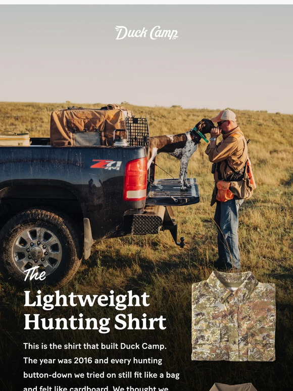 Duck Camp Lightweight Hunting Shirt