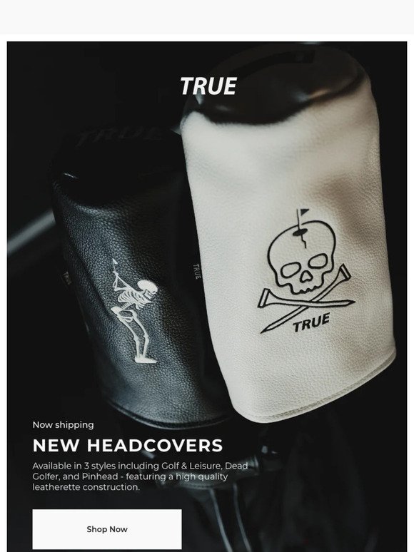 Premium Headcovers | Now Shipping