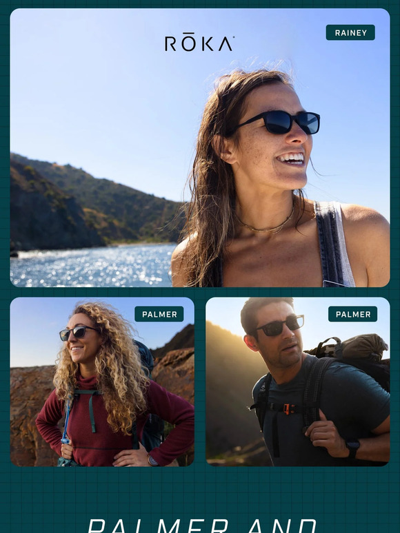 ROKA Two new frames, two new looks to choose from. Milled