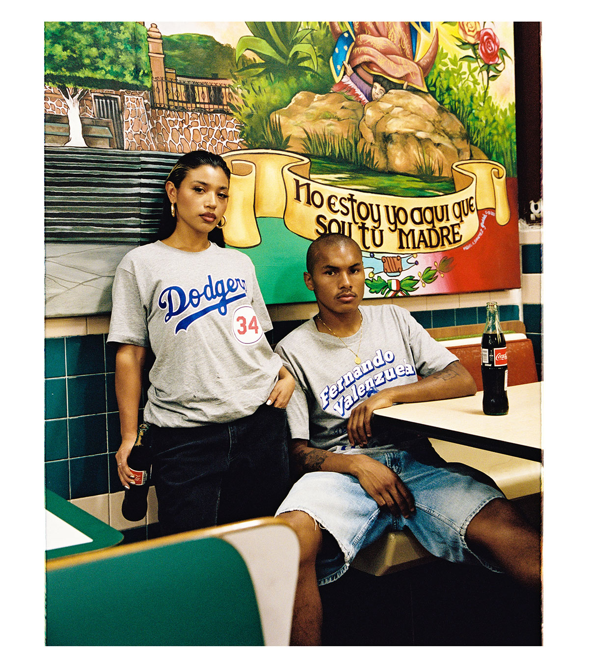 Mitchell and Ness Fernandomania Tee Black