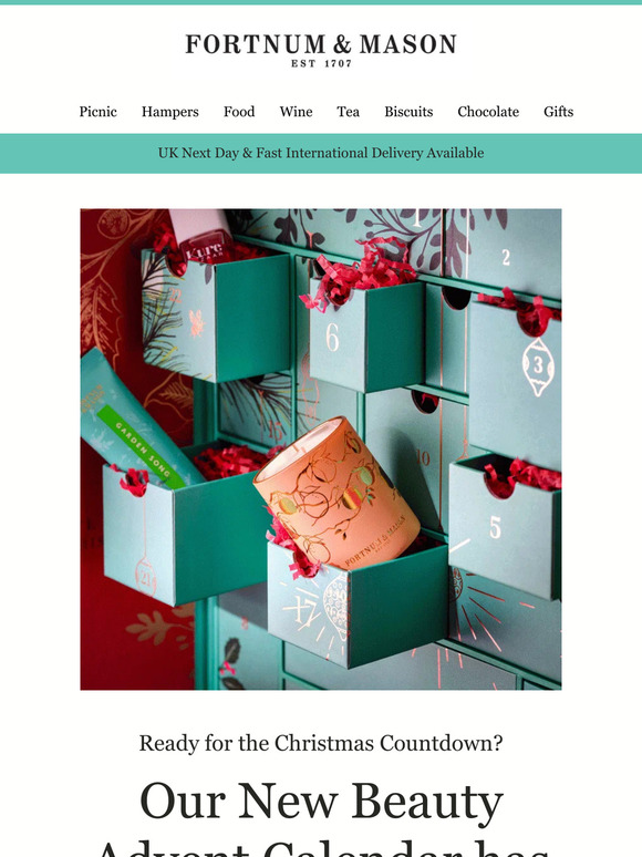 Fortnum & Mason Our Beauty Advent Calendar is Back! Milled