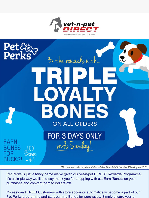 Ready...Set...Shop!  3X the Rewards for 3 Days!! 💰💰💰