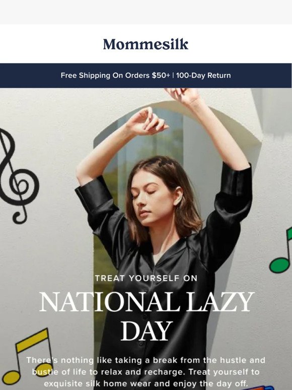 Enjoy National Lazy Day