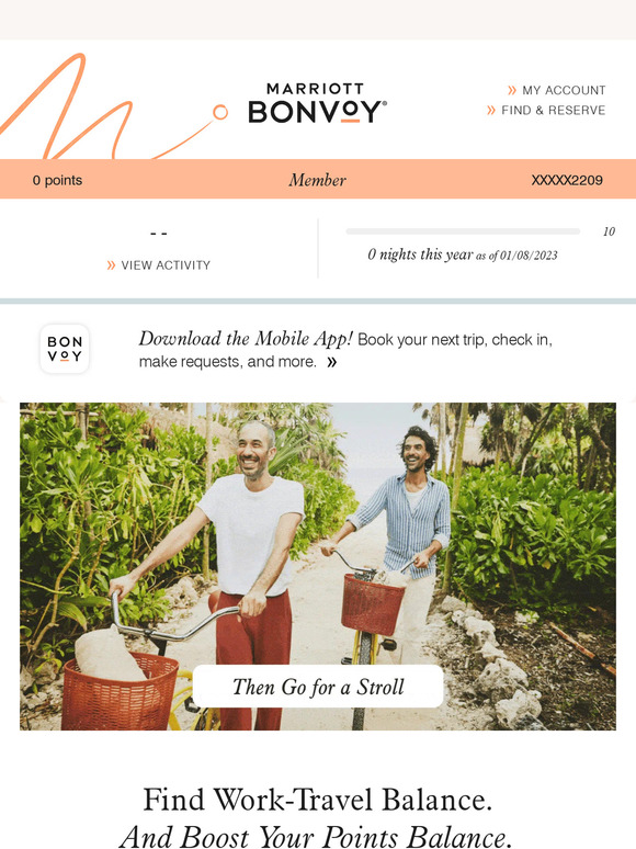 —'s Marriott Bonvoy Account: How to Boost Your Points Balance