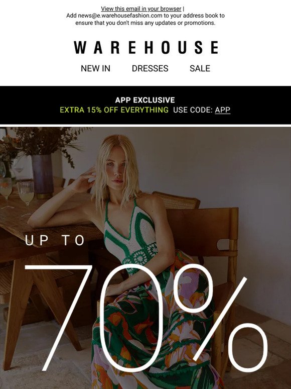 The Bestsellers | Take up to 70% off everything
