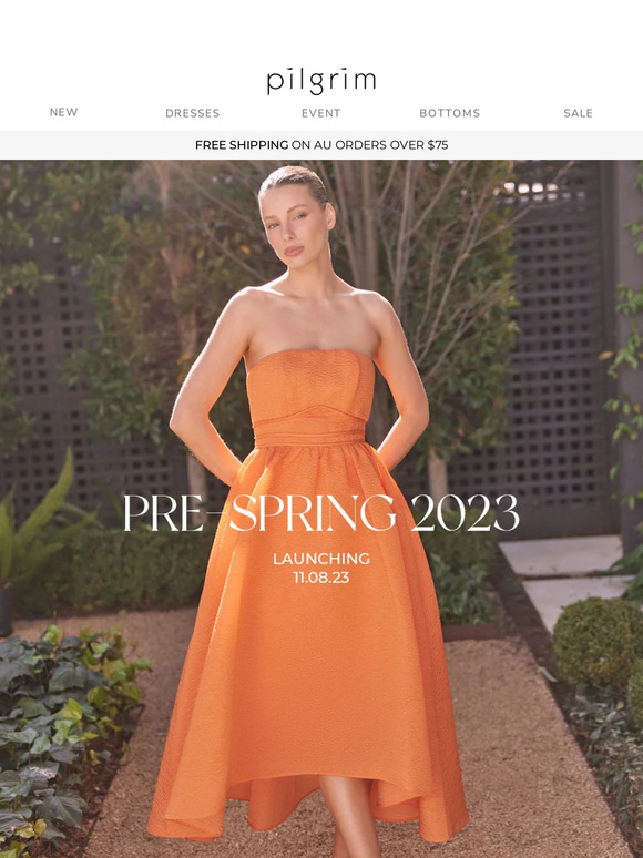 Launching Tomorrow — PRE-SPRING 2023 🧡