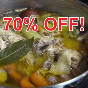 Image of Chicken Soup Bones - Pastured Poultry - approx. 5 lbs (minimum 2 packages)