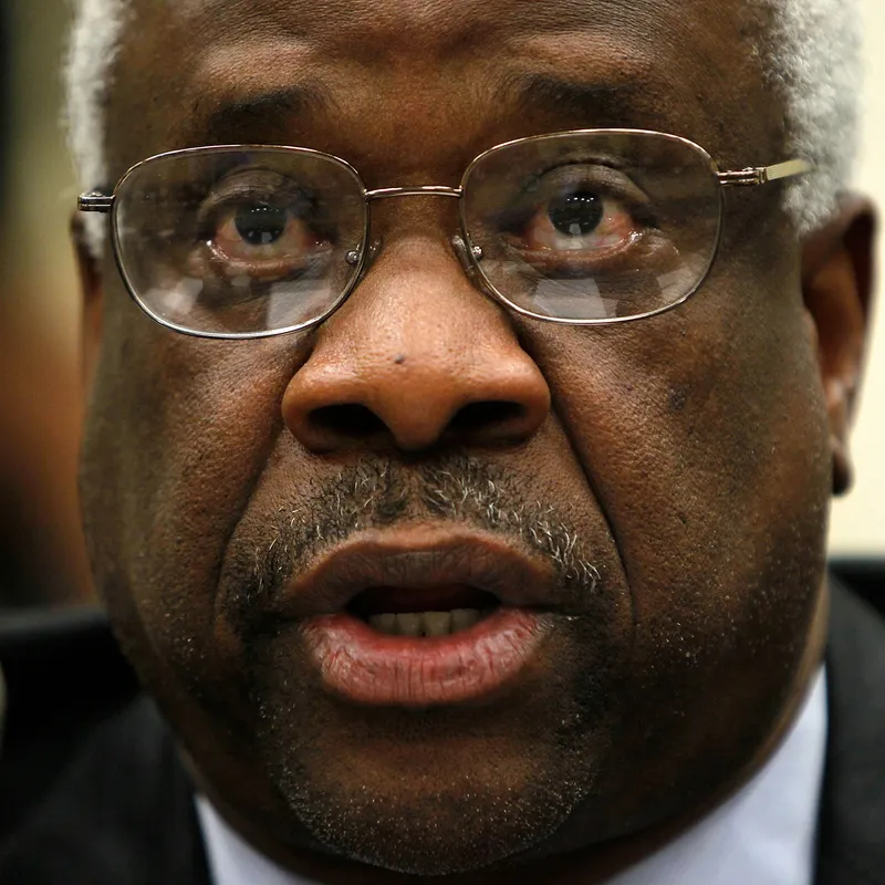 The New Yorker Clarence Thomas Hikes Price of Supreme Court Decisions