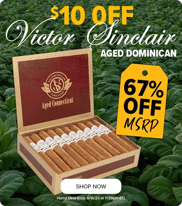 Victor Sinclair Aged Dominican: Boxes Just $44.99
