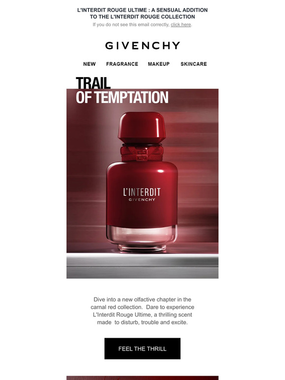 Succumb to the New Forbidden Scent