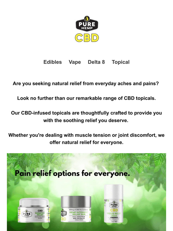 Relax with Soothing Relief and 25% Discounts