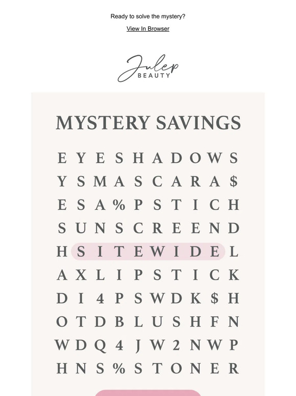 A Secret Sale Awaits >>