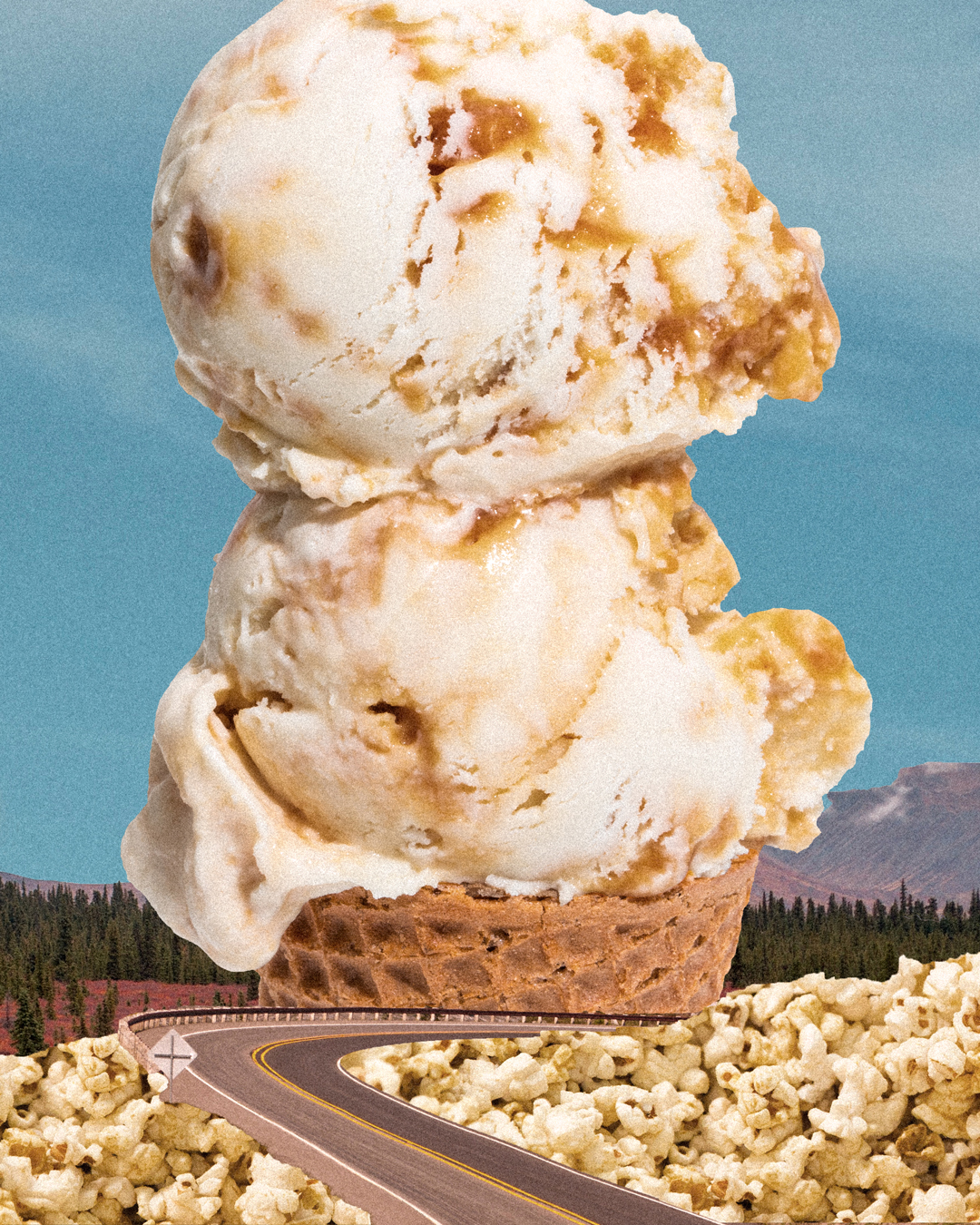 Jeni's Ice Creams Snack time Butterscotch Popcorn is here! Milled