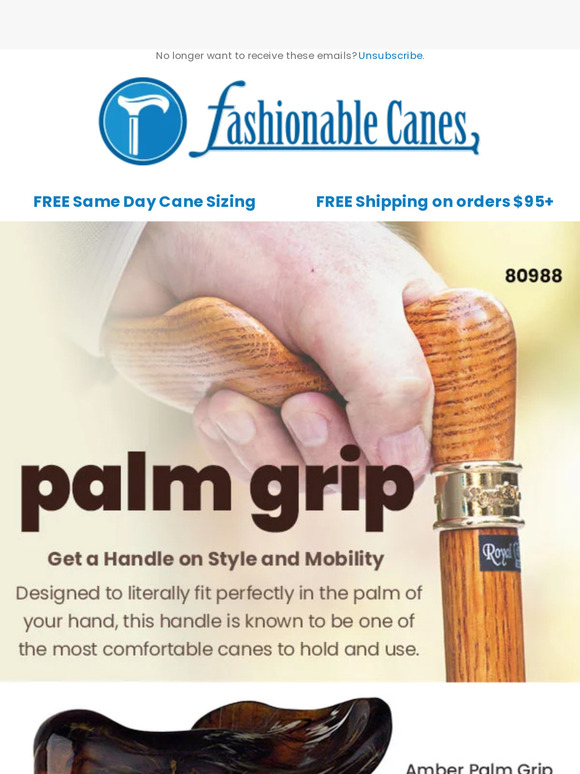 Hand in Harmony: Discover Ergonomic Canes with Perfect Palm Fit!