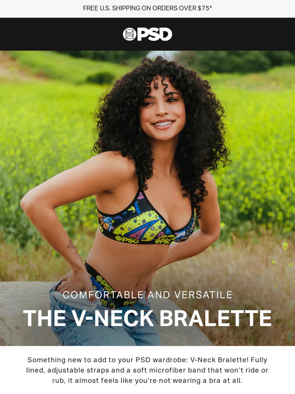 Health Ade Introducing The V Neck Bralette Milled