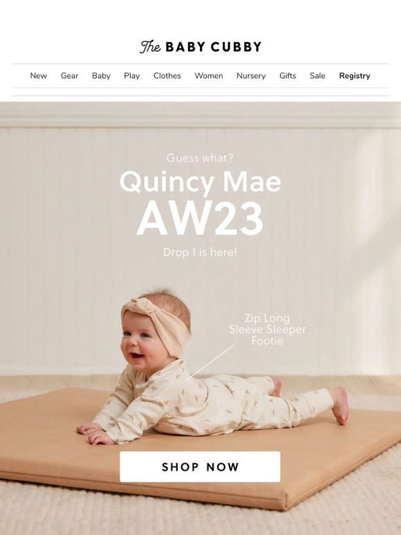 GUESS WHAT?! New Quincy Mae is here! ✨