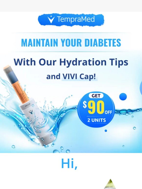 TempraMed Summer Hydration Guide for Diabetes Management Milled