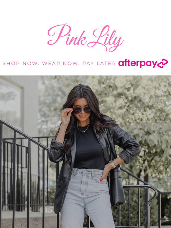 Pink Lily - We now offer afterpay at checkout! Shop now