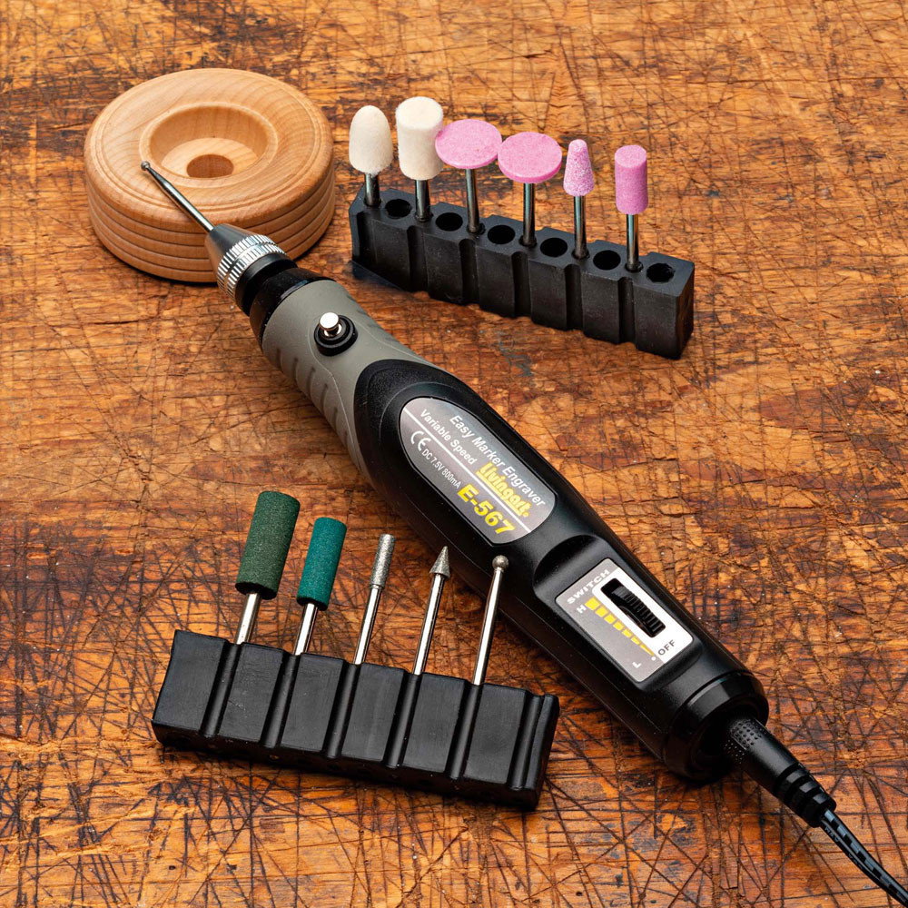 Image of 12-Pc Rotary Engraving Set