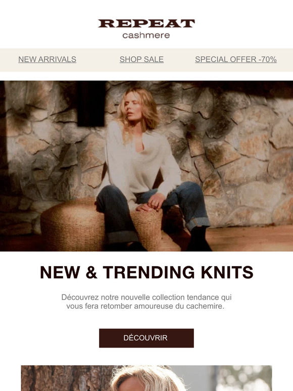New & Trending Knits