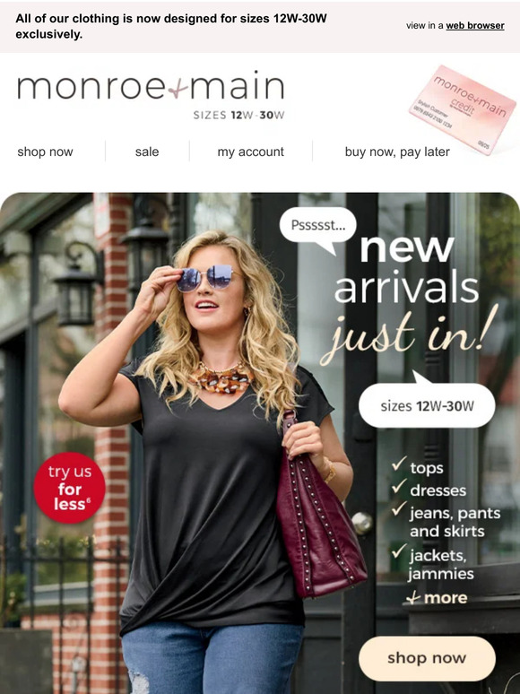 Monroe and Main New Arrivals That Work for Your Life + Look Cute! Milled