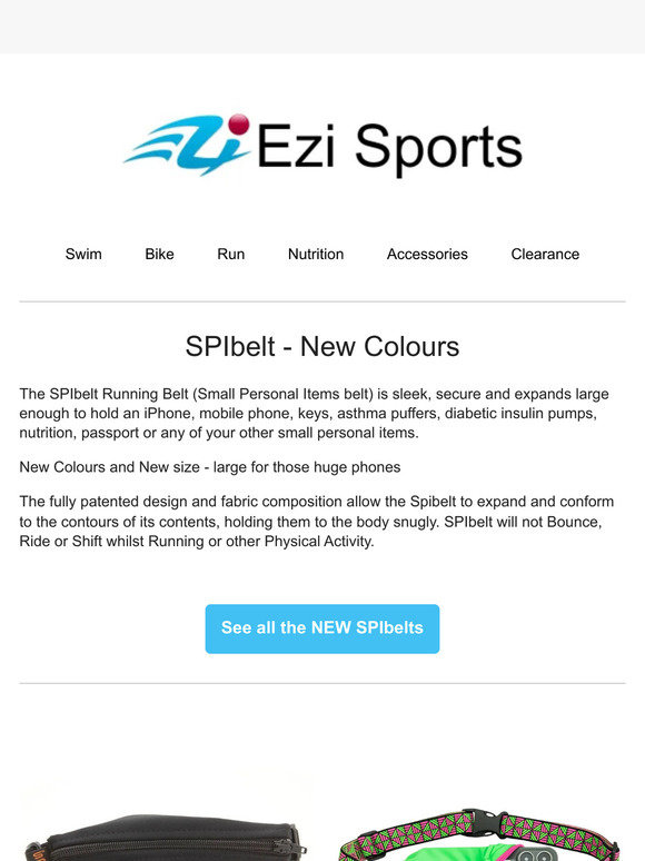 New SPIbelts to help you carry stuff !