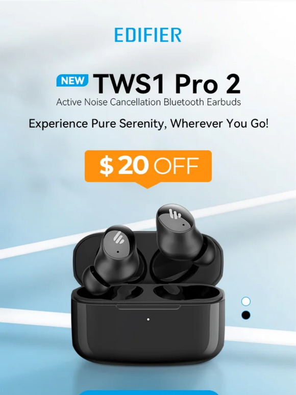 New ARRIVAL | ＄20 OFF！Time to Refresh Your ANC Bluetooth Earbuds！