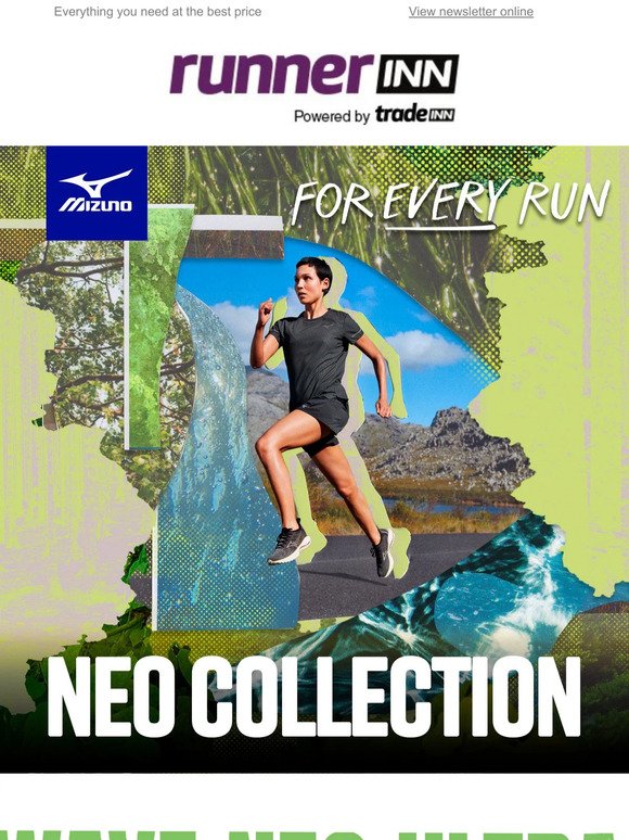 You´ll love the Neo collection from Mizuno
