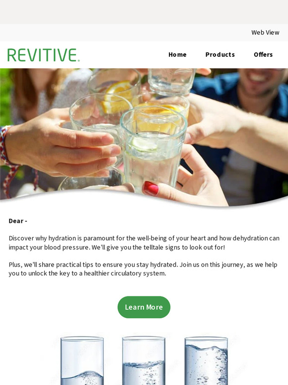 Revitive UK Can dehydration really affect my leg pain? Milled